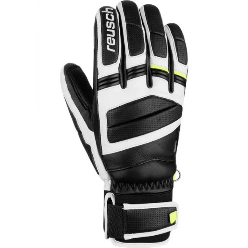 REUSCH MASTER PRO GLOVES GRÖSSE 9 schwarz, weiß und gelb
