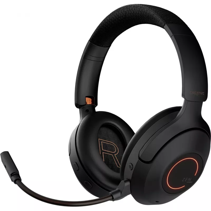 Creative 51EF1040AA001 Zen Hybrid Pro Bluetooth On-Ear Headset Schwarz