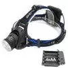 Stirnlampe ESPERANZA EOT005 — LED Cree T6, 3W, 600 lm, AA x2, Aluminiumgehäuse, wasserdicht, stoßfest, verstellbares Stirnband