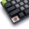 Mechanische Tastatur MEDIA-TECH MT1260 Red Core MX60, 60% Formfaktor, CHERRY MX Red Schalter, RGB-Beleuchtung, USB, grün