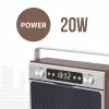 Tragbares Radio MANTA RDI917PRO mit Bluetooth und USB-Wiedergabe