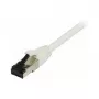 Synergy21 Patchkabel RJ45, CAT8.1 2000Mhz, 3m, Weiß, S-STP(S/FTP), TPE/LSZH(SuperFlex), AWG26,
