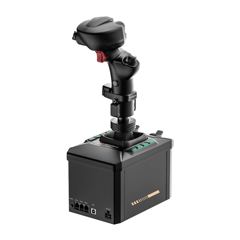 Flight-Ständer-Kit MOZA AB6 Flight Simulator – schwarz ABS, Aluminium und Kohlefaser-Konstruktion, AC-Strom 110–220 V, Spitzenleistung 72 W