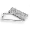 Crystal Shark, Gaming-Tastatur Weiß, DE-Layout, KTT