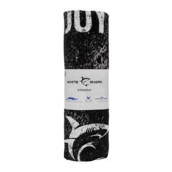 Handtuch White Shark TW-01 Stingray schnell trocknendes leichtes Mikrofaser-Strandtuch, kompakt