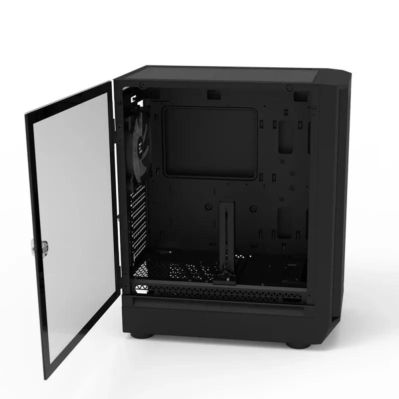 Computergehäuse Zalman i6 Schwarz, ATX, schwarz