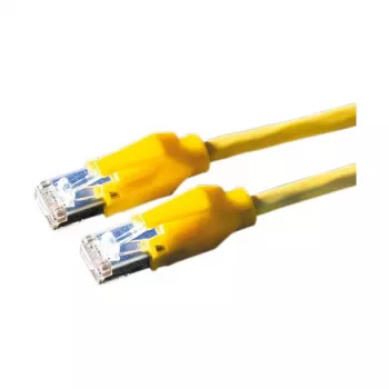 Datwyler DATWYLER - Patchkabel - RJ-45 (M) - RJ-45 (M) - 5 m - SSTP-Kabel - CAT 6 - halogenfrei - Gelb (21.05.0052)