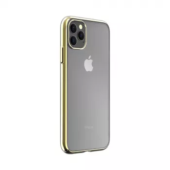 Schutzhülle Hartschale Devia Glimmer Serie für iPhone 11 Pro — Gold, PC-Gehäuse