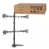 Monitor-Halterung LogiLink BP0046 81,3 cm (32 Zoll) Tisch Edelstahl