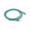 LANBERG Cat5e U/UTP Patchkabel RJ-45 auf RJ-45, 2 m, Grün, CCA, 26 AWG, HDPE-Mantel, 100 MHz