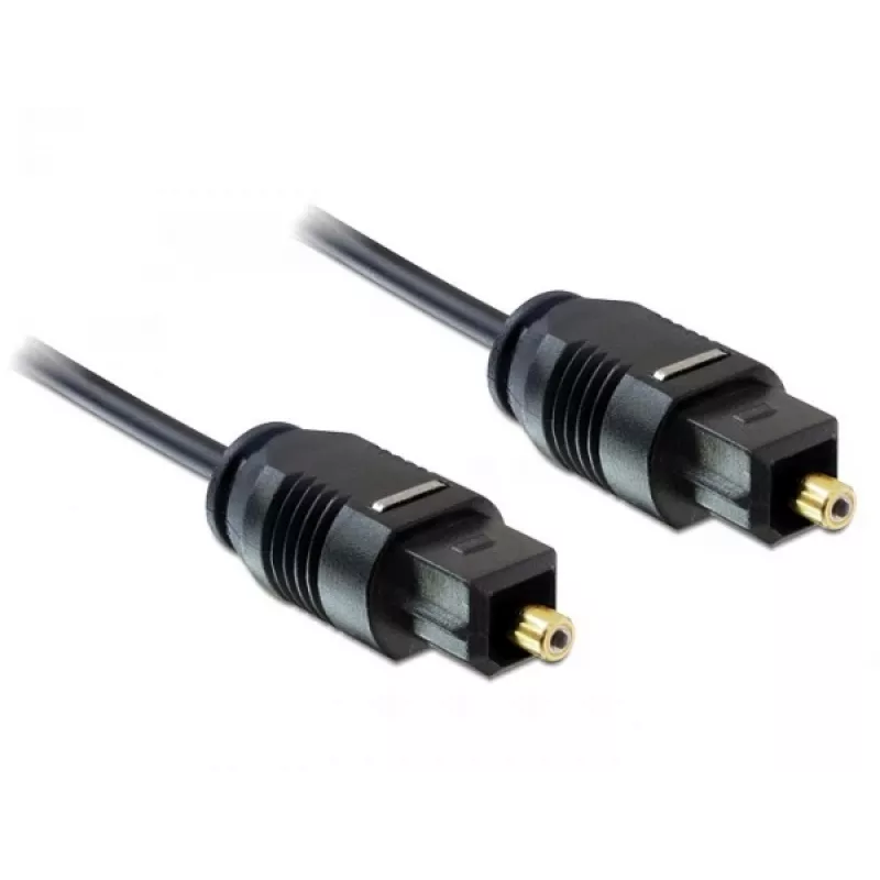 Toslink-Audiokabel DeLOCK 82879 1m Schwarz