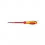 Knipex VDE VDE Schlitzschraubendreher Klingenbreite: 6,5 mm Klingenlänge: 150 mm DIN EN 60900 (98 20 65)