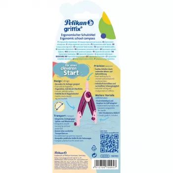 Pelikan Griffix Pink Füllfederhalter 1 Stück Blisterpackung