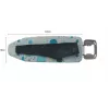 Full-Size-Bügelbrett Vileda 4023103218932 — großflächig, Edelstahlbeine, Bügelfläche 1200×380 mm, Höhe 75–96 cm, klappbar, Bügeleisenhalter