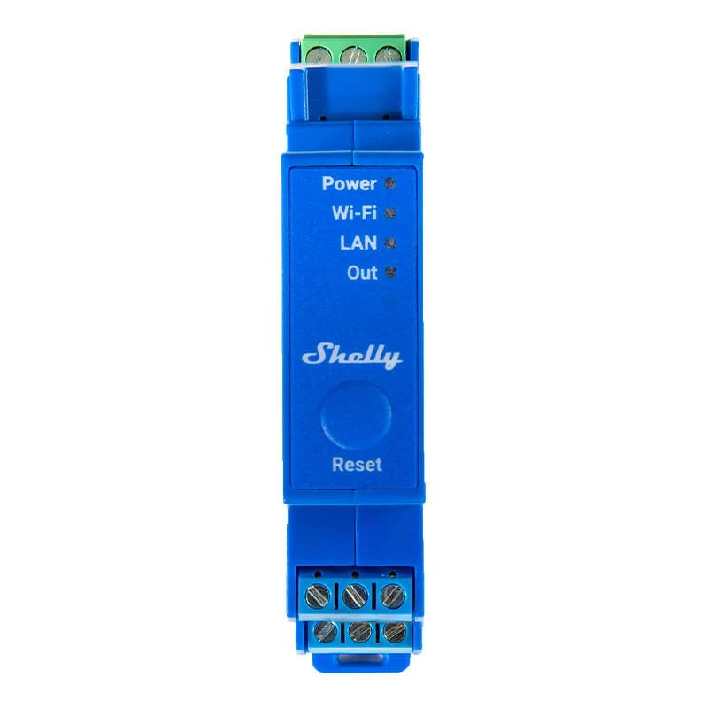 Halbleiterrelais Shelly Pro 1 Blue 16A 110-240V Wi-Fi
