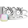 CORSAIR iCUE H100i RGB ELITE Prozessor-Flüssigkeitskühlsystem 1er-Pack Weiß 120 mm