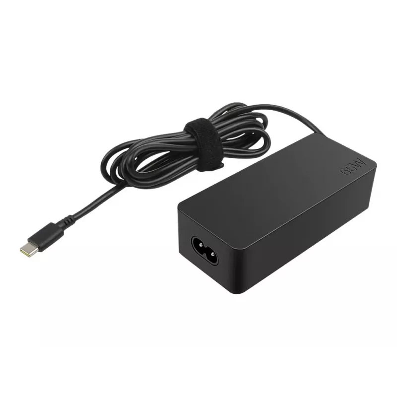 Lenovo 4X20M26272 power adapter/inverter 65 W Schwarz