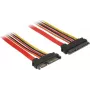 SATA-Kabel DeLOCK 84921 1 m SATA 22-pin Schwarz Orange Rot Gelb
