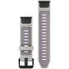 Garmin QuickFit-Armband 20 mm Silikon Nebelgrau/Lavendel (010-13391-03)