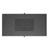 Rack-Schrank LANBERG FF01-6222-12B 22U 600x1200 mm schwarz mit Glasfront- und -rücktüren