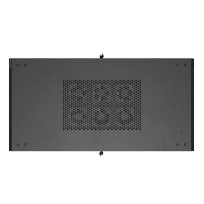 Rack-Schrank LANBERG FF01-6222-12B 22U 600x1200 mm schwarz mit Glasfront- und -rücktüren