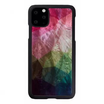 Schutz-Hülle iKins für iPhone 11 Pro Max – Water Flower Schwarz