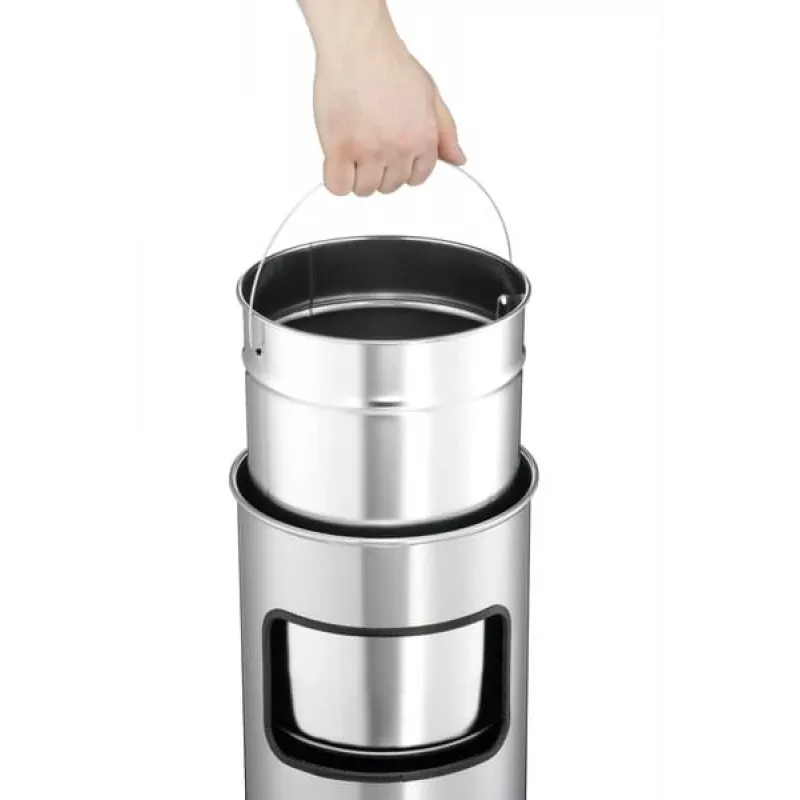 Abfalleimer mit Aschenbecher Durable 3332-23