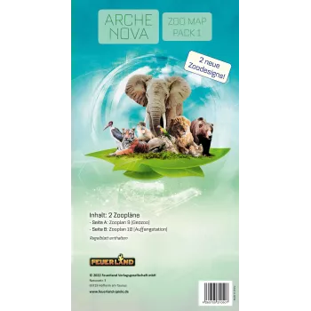 Arche Nova: Zoo Map Packung 1, Brettspiel