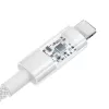 Baseus Gem USB-zu-IP 2.4A Schnellladekabel 2 m Weiß