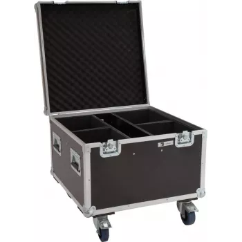 ROADINGER Flightcase 4x LED Theatre COB 100 mit Rollen (31005194)