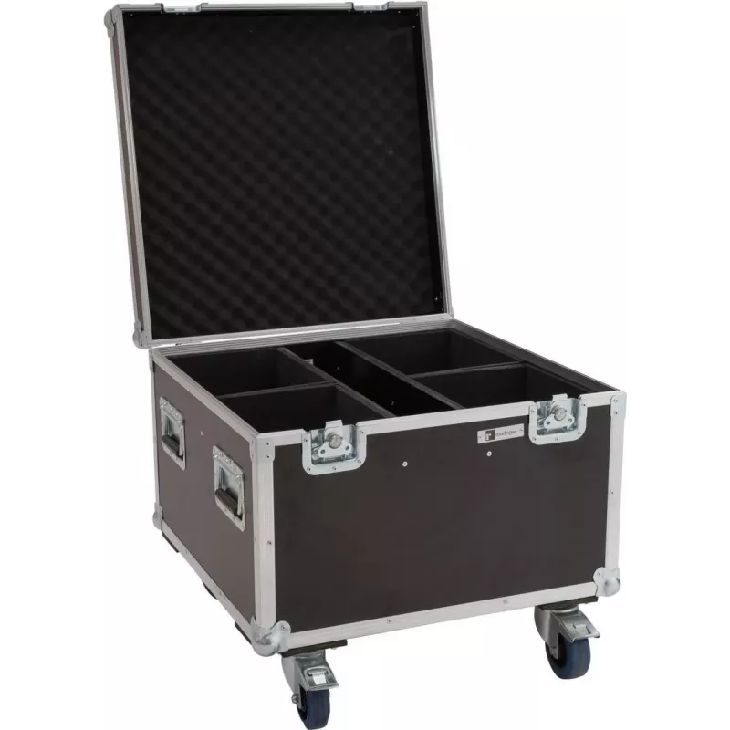 ROADINGER Flightcase 4x LED Theatre COB 100 mit Rollen (31005194)