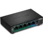 TRENDnet TPE-TG52 - Switch - 4 x 10/100/1000 (PoE+) + 1 x 10/100/1000 - Desktop, wandmontierbar - PoE+ (32 W)