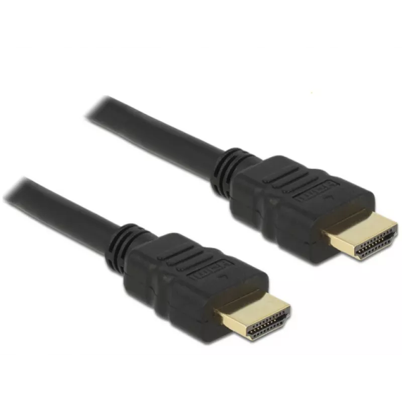 HDMI-Kabel DeLOCK 84752 1m Typ A Stecker auf Stecker Schwarz