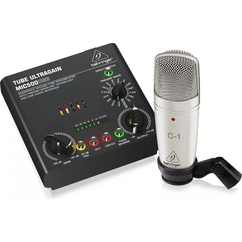 Mikrofon Behringer Voice Studio - Aufnahme- und Podcasting-Kit