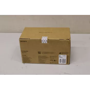 Cinema Camera Sony FX30B 35mm Wechselobjektiv (ohne XLR) — beschädigte Verpackung