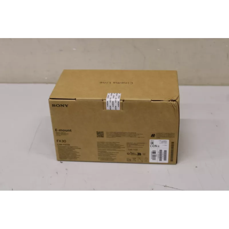 Cinema Camera Sony FX30B 35mm Wechselobjektiv (ohne XLR) — beschädigte Verpackung