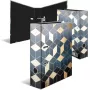 HERMA 7056 Aktenordner A4 Karton Blau - Gold (7056)