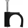 Goobay Kabelclip 14 mm, schwarz (64685)