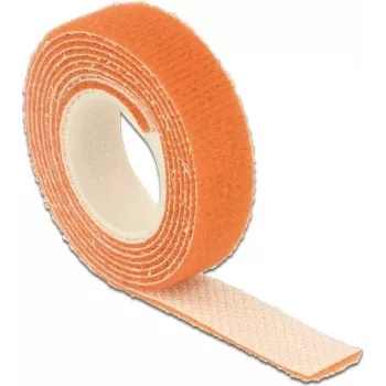 Klettverschluss DeLOCK 18741 Orange 1 Stück
