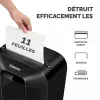 Powershred | LX70 | Schwarz | 18 L | Kreditkartenvernichtung | dB | Papierverarbeitung Standard/Ausgabe 11 Blatt pro Durchgang | Partikelschneider | Garantie 24 Monate
