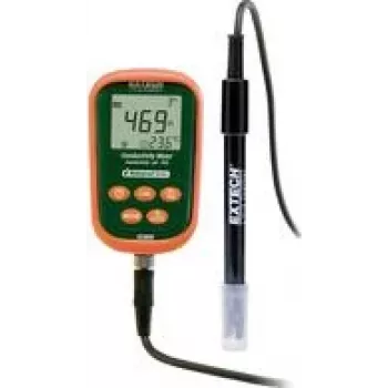 Extech EC600 pH-Messgerät pH-Wert Leitfähigkeit Temperatur Widerstand mV (EC600)