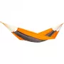 Silk Traveller Techno AZ-1030160, Camping-Hängematte Orange/Grau