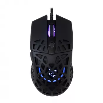 Maus White Shark GM-5018 Caradoc RGB 7200 dpi Schwarz