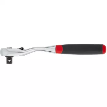 Wiha Reversible Ratchet 3/8 Push Button and Ball Lock schwarz/Rot (45625)