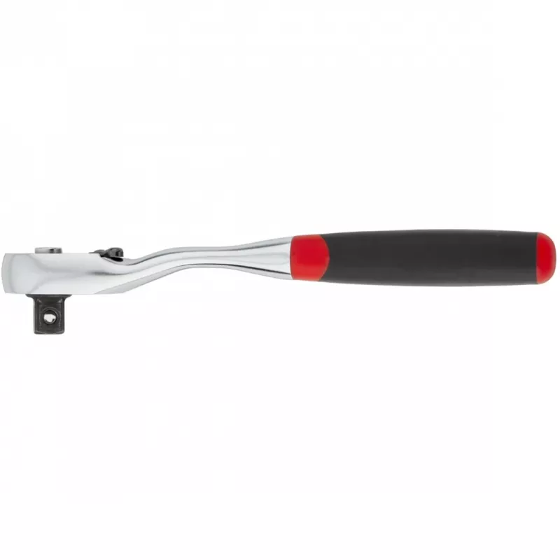 Wiha Reversible Ratchet 3/8 Push Button and Ball Lock schwarz/Rot (45625)