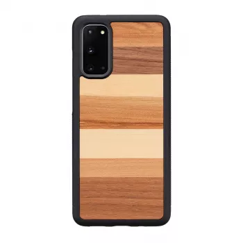 Handyhülle man and wood Galaxy S20 schwarz — Schutzhülle für Samsung Galaxy S20