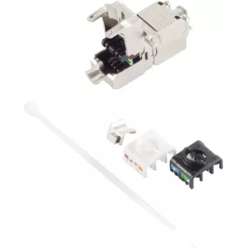 shiverpeaks Cat.6A werkzeugloser Keystone-Einsatz (BS08-10002)