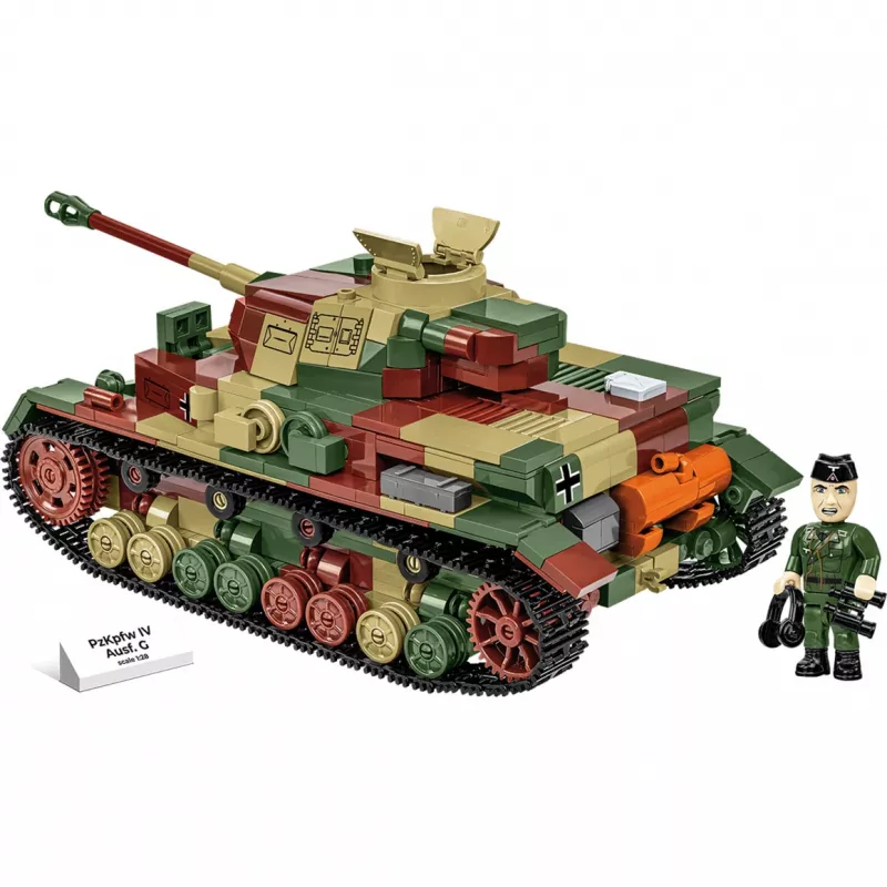 Blocks WWII PZKPFW IV AUSF.G 1107 Blöcke