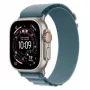 Watch Ultra 3 GPS + Cellular 49mm Natural Titanium Gehäuse mit Hellblauem Alpine Loop - Medium