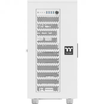 Thermaltake AX700 Grand Tour E-ATX-Gehäuse mit Glasseitenfenster (Weiß)
